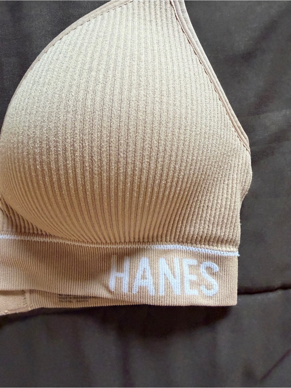 Hanes Rib Contour Bra - Picture 2 of 4